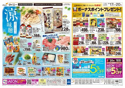 ボーナスポイントプレゼント!+涼味麺:ウラ