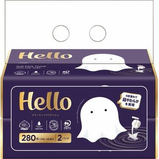 ハロー クリーミーソフトティッシュ 70S×2P
