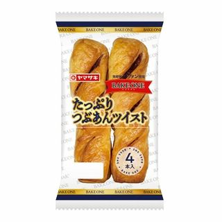 山崎製パン たっぷりつぶあんツイスト 4個入