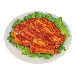 フランス産豚肉味付カルビ焼用(バラ)(解凍)