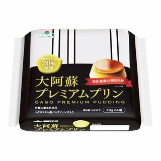 らくのうマザーズ 大阿蘇プレミアムプリン 4個組