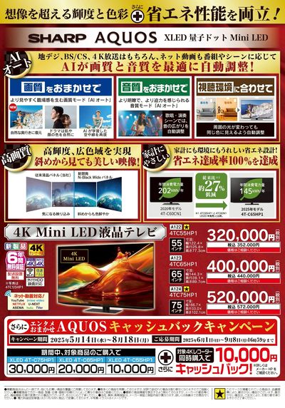 省エネ家電祭り