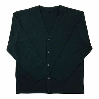 UVカットV首ジャケット L ブラック