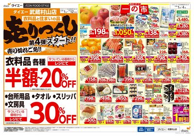 衣料品・住まいの品売りつくし第4弾