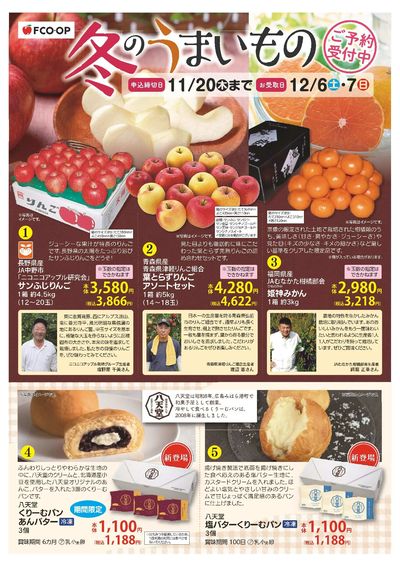 11/20まで 冬のうまいもの予約_オモテ