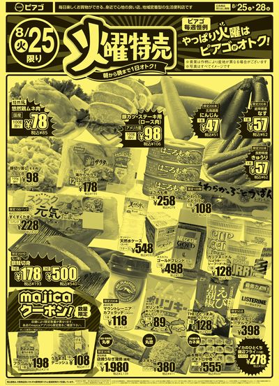 8月25日(火) ~8月28日(金)
