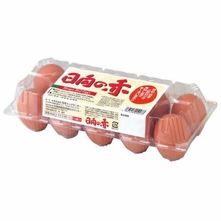 お1人様2点限り 限定1,000点 笹尾 日向の赤 たまご 10個入