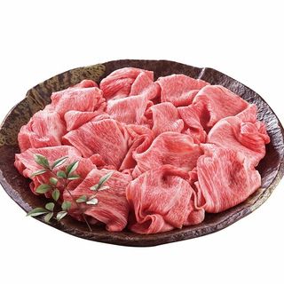 国産・交雑種 牛肩ロース切り落とし 100g当り