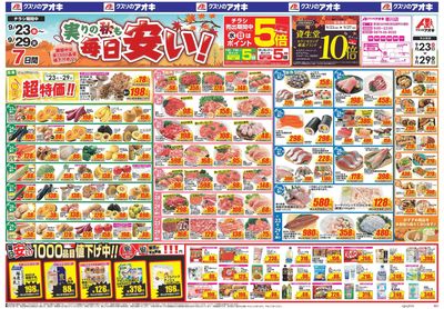 9月23日開始チラシ:表