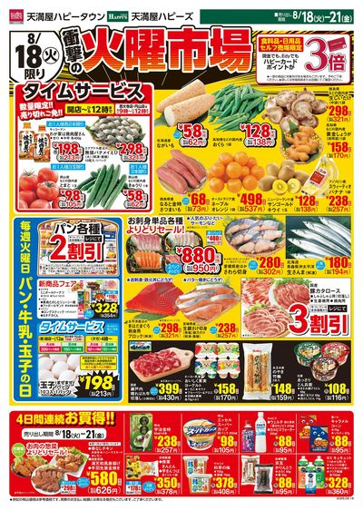 衝撃の火曜市場オモテ