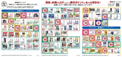 8月楽天ポイントチラシ:ウラ