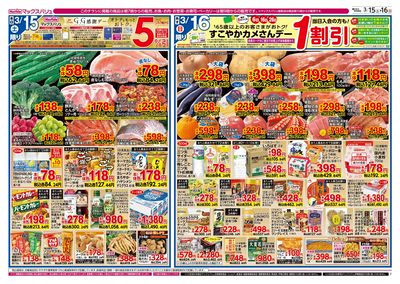 3/15号G.G感謝デー/カメさんデー/東海フェア:オモテ