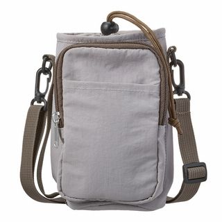 スマホが入るボトルカバー モカ 幅14.5cm 高さ21.5cm