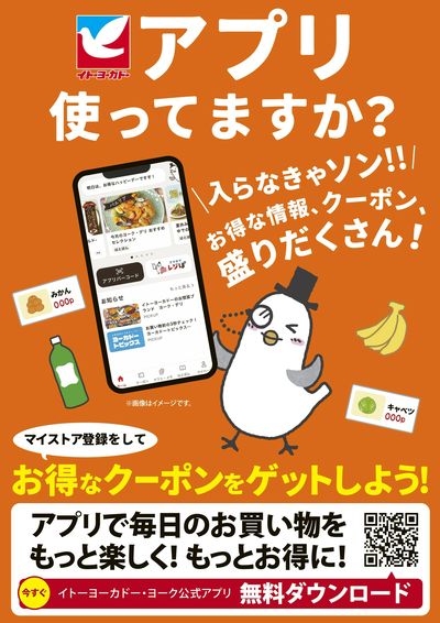 8/1(土)~8/31(月) 見逃し注意!!8月お買得Day/イトーヨーカドーアプリ使ってますか?