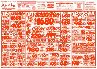 【魚次×LR北習志野店】5/16号 表