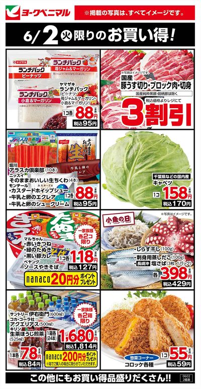 6/2限りのお買い得!