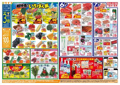 「いちばん祭」野菜・果物が超特価!