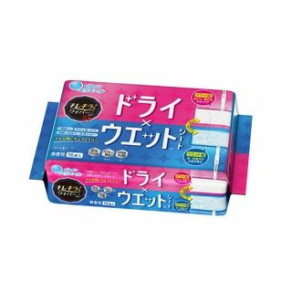 キレキラ! ワイパー ドライ×ウエットシート 16枚
