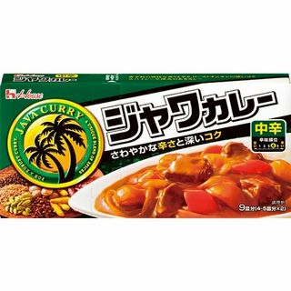 ハウス ジャワカレー中辛 185g