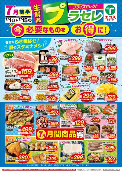 7月前半 プラセレ