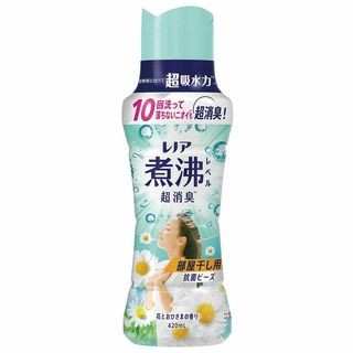 レノア煮沸レベル消臭本体抗菌ビーズ 部屋干し・花とおひさまの香り 420ml