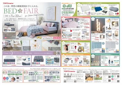 3/7号 ベッドフェア 表面