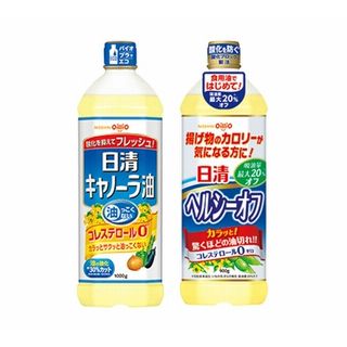●キャノーラ油 1,000g ●へルシーオフ 900g