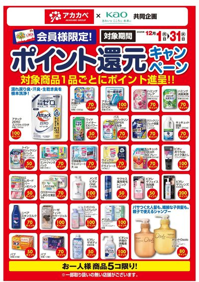 花王ポイント還元キャンペーン