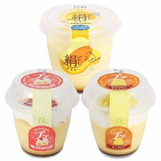 絹ごしプリン/プチモンブラン/プチ苺ショートケーキプリン