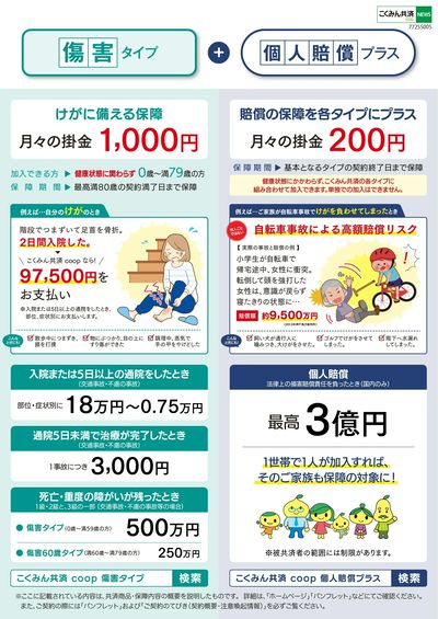ケガに備える保障