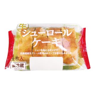 山崎製パン 生シューロールケーキ 4個入