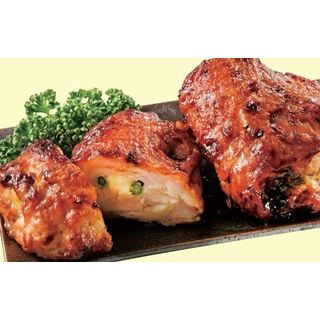 鶏もも肉のアスパラチーズロール