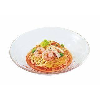 トマト海鮮野菜涼風麺 レモンジュレ添え