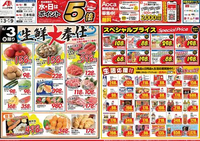 6月3日開始チラシ:表