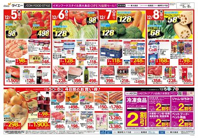 イオンフードスタイル西大島店オープン協賛セール:ウラ