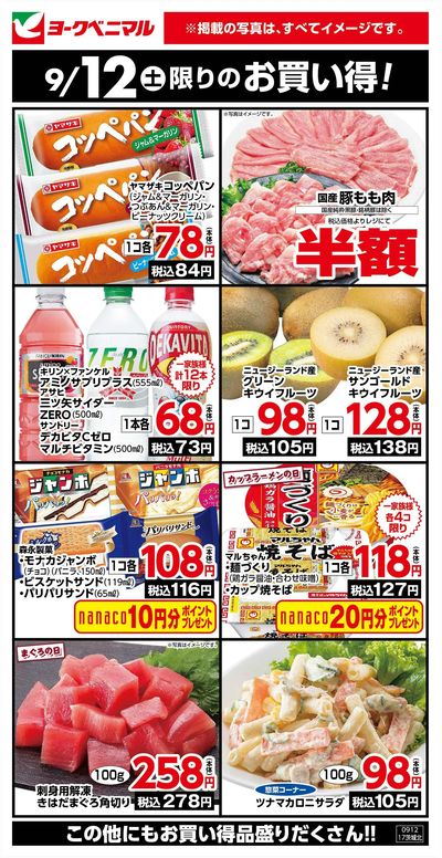 9/12限りのお買い得!