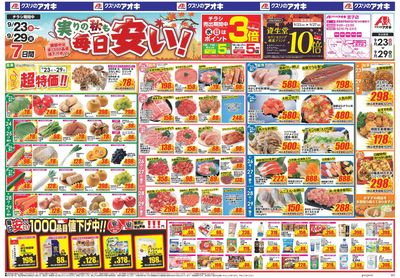 9月23日開始チラシ:表