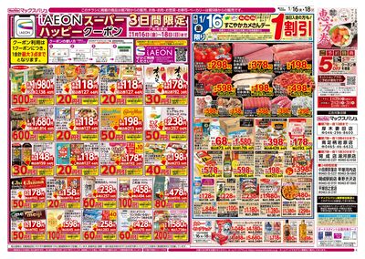 1/16号 カメさんデー/冬の韓国フェア:オモテ