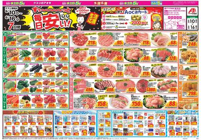 6月10日開始チラシ:表