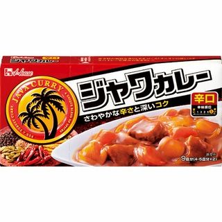 ハウス ジャワカレー辛口 185g