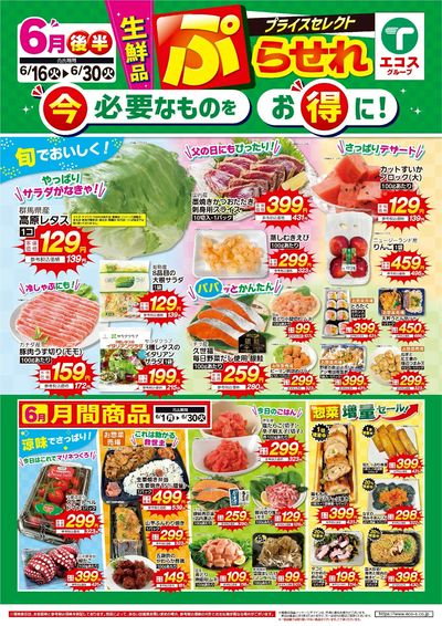 6月後半ぷらせれ