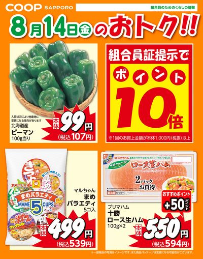 8月14日お買得品