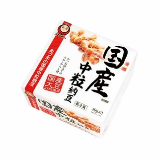 国産中粒納豆 40g×3コ