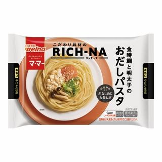 日清製粉ウェルナ RICH-NA 金時鯛と明太子のおだしパスタ 一人前