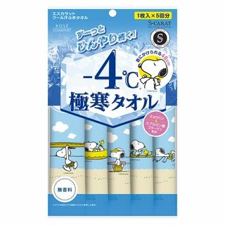 エスカラット極寒タオル 5枚