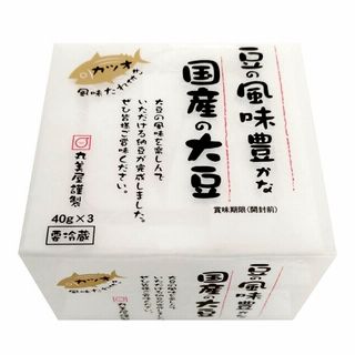 丸美屋 豆の風味豊かな国産の大豆 3個組