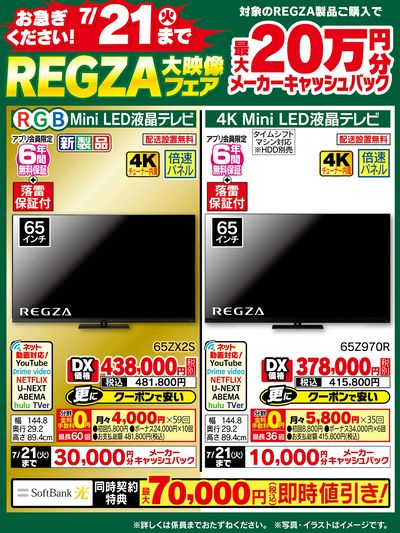 REGZA大映像フェア