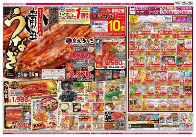 7/25号 夏の土用の丑/カメさんデー/夏休みランチ:オモテ