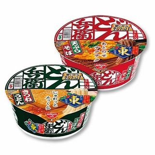 どん兵衛(きつねうどん・天ぷらそば)