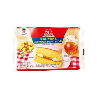 冷やして食べる ふんわりホットケーキ風サンド